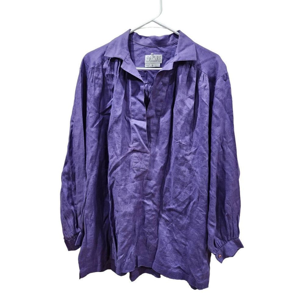 Searle S purple top long sleeve